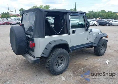 2004 Jeep Wrangler Sport from USA, damaged, VIN 1J4FA49S44P768204
